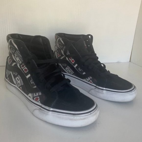 Vans x Nintendo Sk8 Hi NES Controller All Over Print Game Over - Picture 2 of 6
